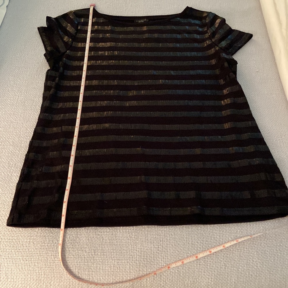 Talbots sequin tee shirt - Picture 5 of 6